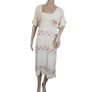 Natalya Embroidered Beaded Sequin Dress